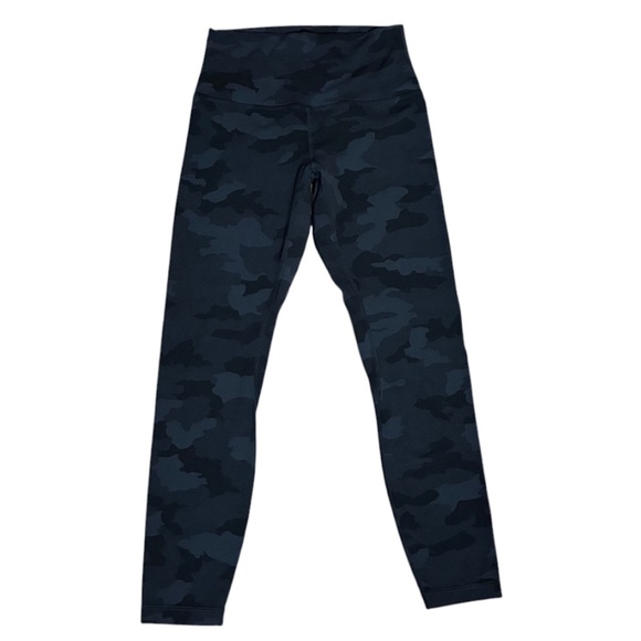 Lululemon Align High-Rise Pant 25" – Black Camo, Size 6 - Picture 1 of 2
